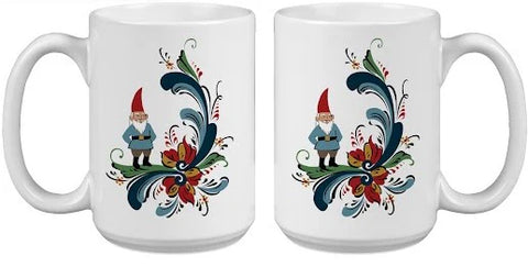 Mug Rosemaling Nisse