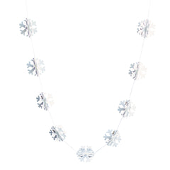 Snowflake Garland Livingly Paper