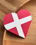 Heart Flag Card