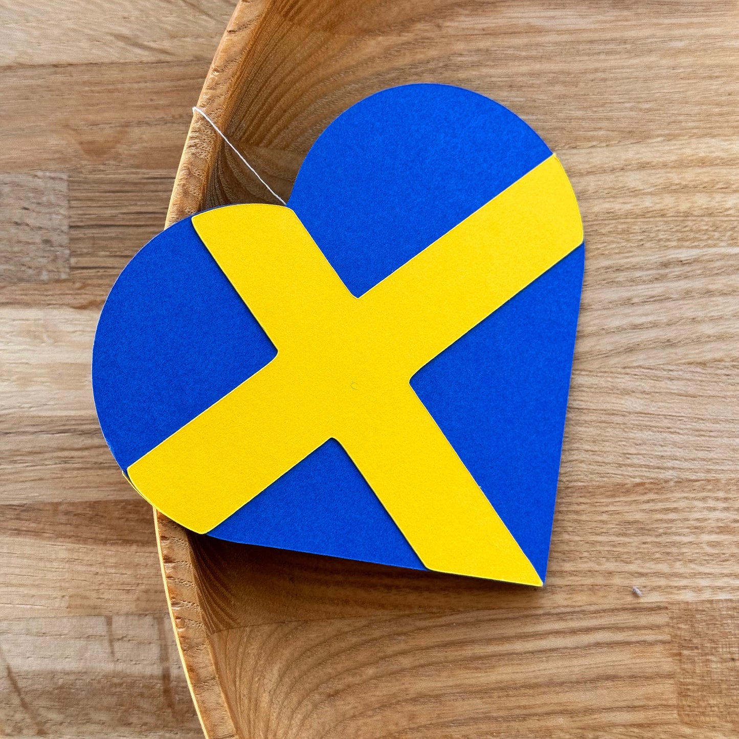 Heart Flag Card