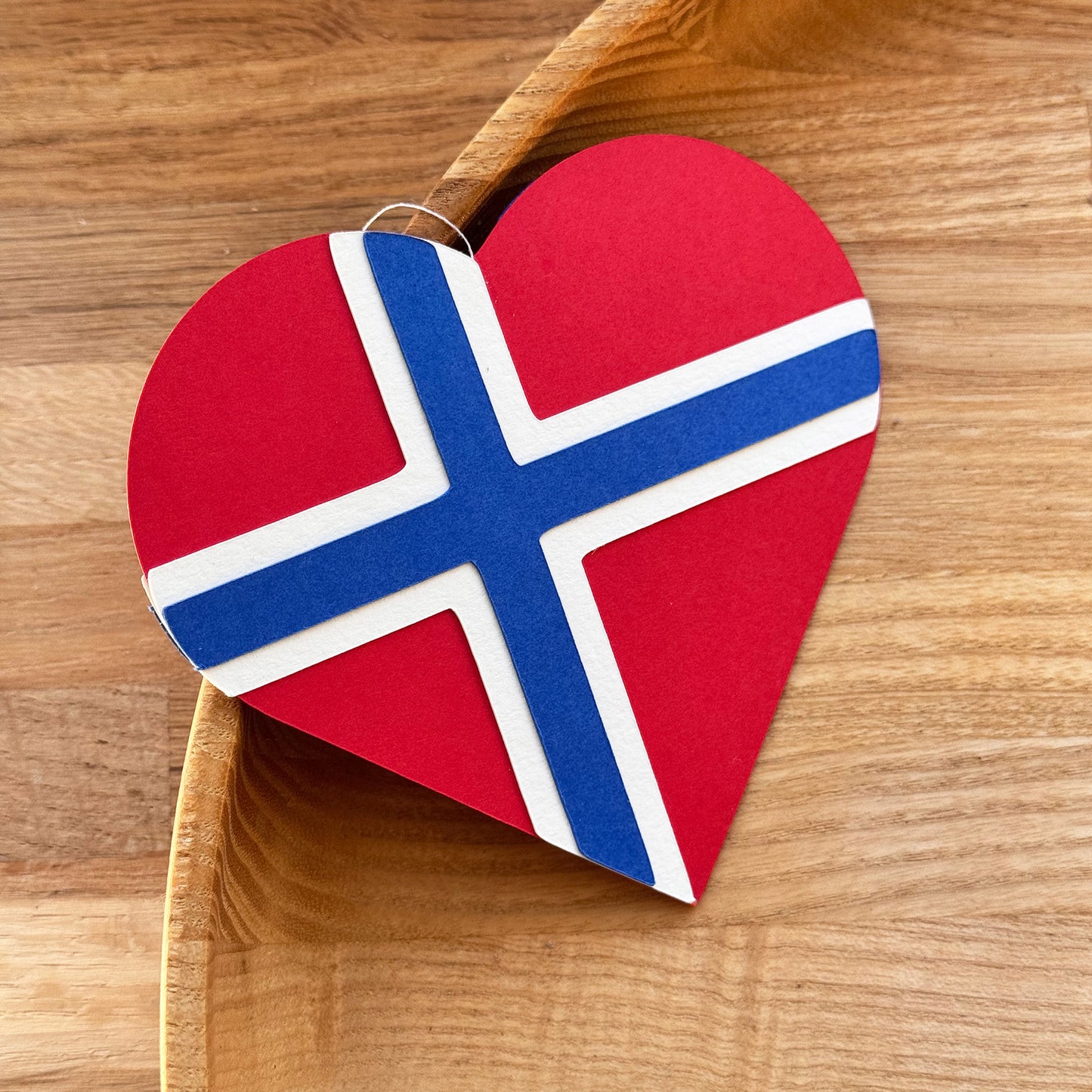 Heart Flag Card