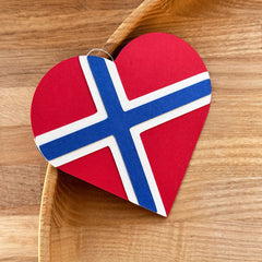 Heart Flag Card