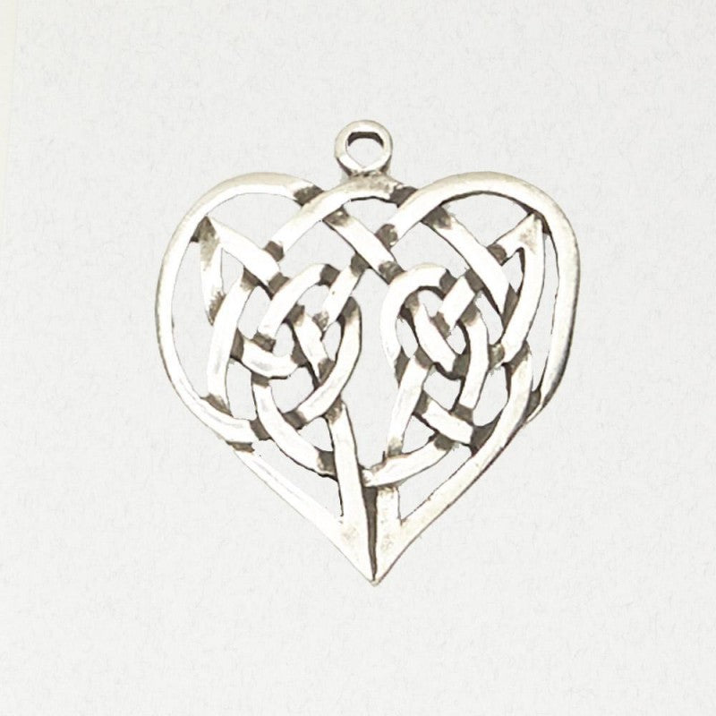 Nirvana Celtic Weave Heart Necklace