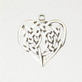 Nirvana Celtic Weave Heart Necklace
