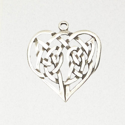 Nirvana Celtic Weave Heart Necklace