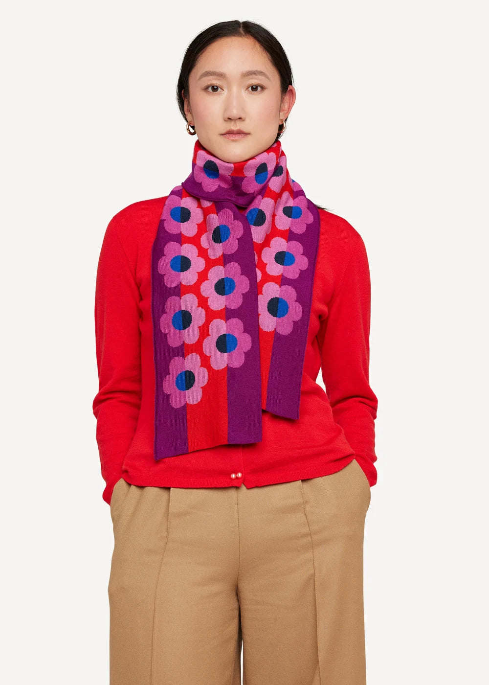 Oleana Risograph Scarf 636