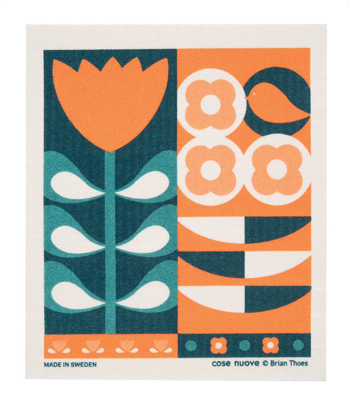 SDC Flower Stand Green/Orange