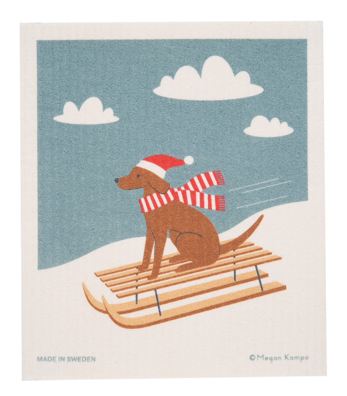SDC Dog on Sled