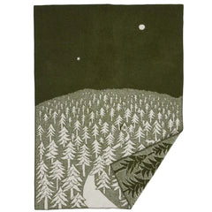 Klippan Blanket Forest Green-130x180