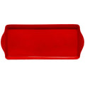 Almond Cake Serving Tray Red