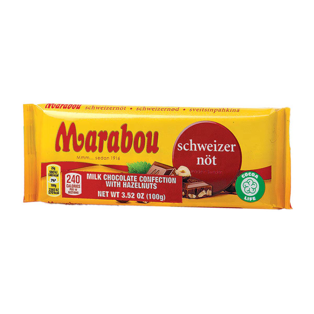 Marabou Milk Chocolate with Hazelnuts