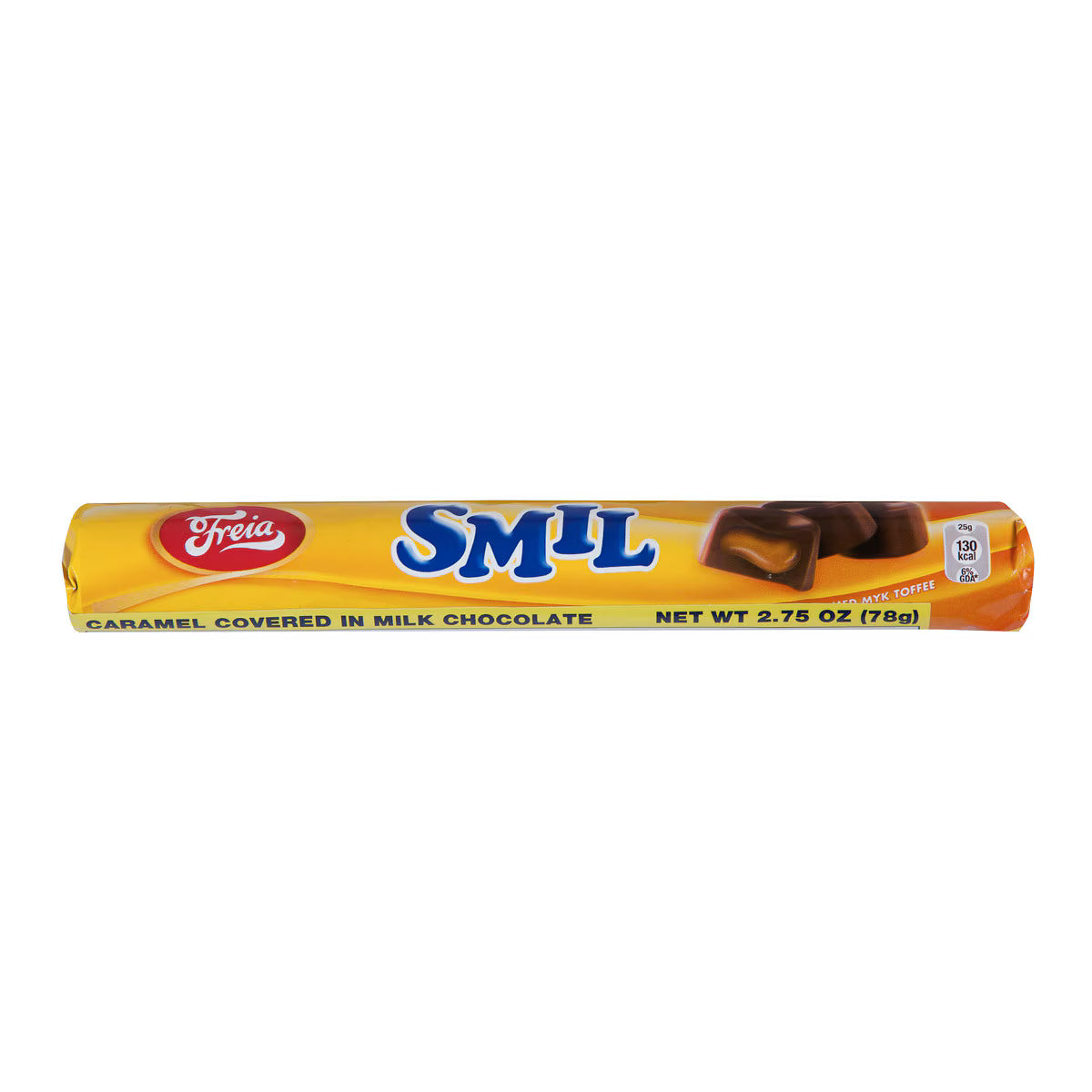 Freia Smil Milk Chocolate Covered Carmel Roll
