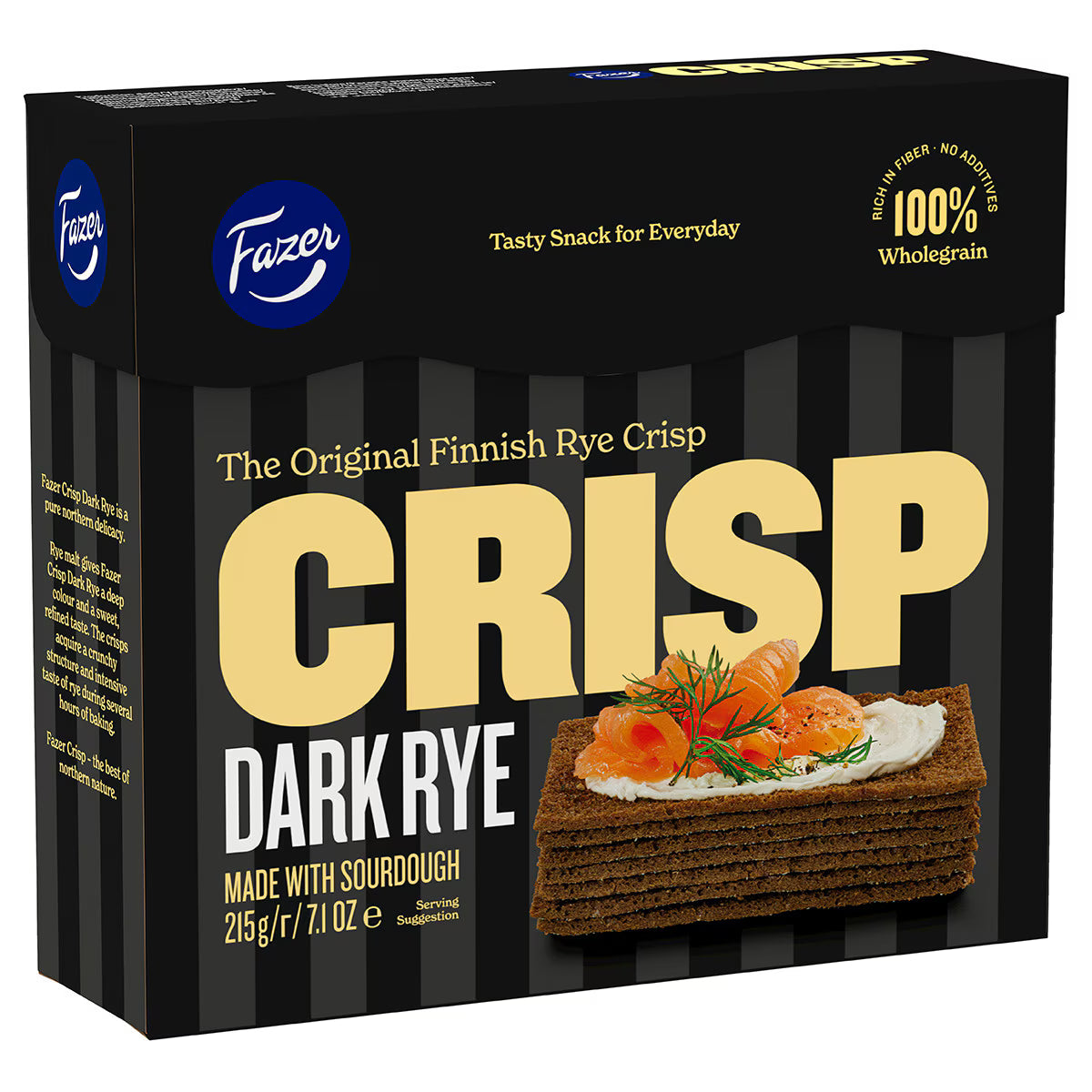 Fazer Dark Rye Sourdough Crisp