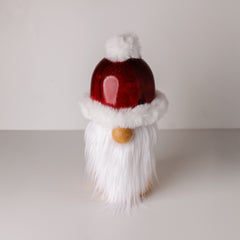 Wood Santa Gnome Big 12