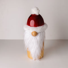 Wood Santa Gnome Big 14