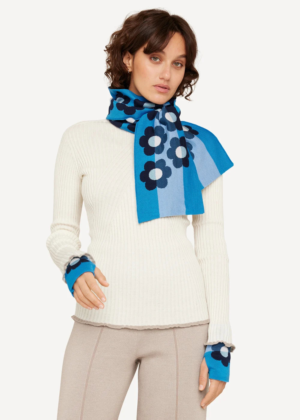 Oleana Risograph Scarf 636