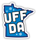 Sticker MN UffDa