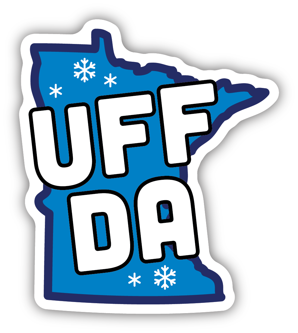 Sticker MN UffDa