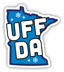 Sticker MN UffDa