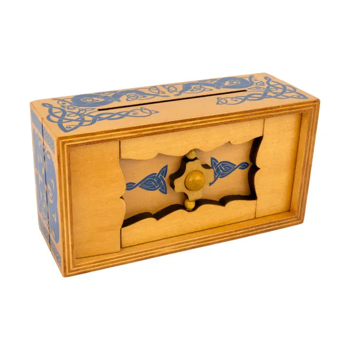 Viking Sea Chest Wooden Puzzle Gift Box