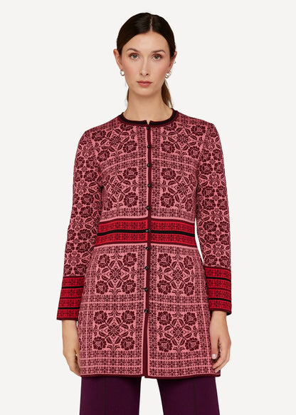 Oleana Oksana Long Jacket 812