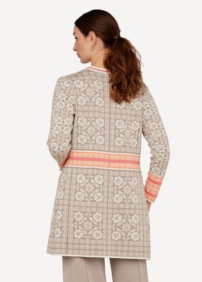 Oleana Oksana Long Jacket 812