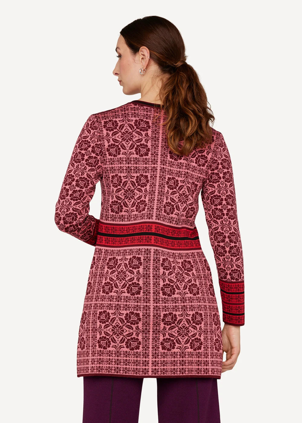 Oleana Oksana Long Jacket 812