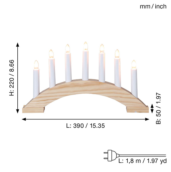 Candlestick Bea 7