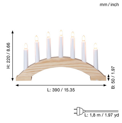 Candlestick Bea 7