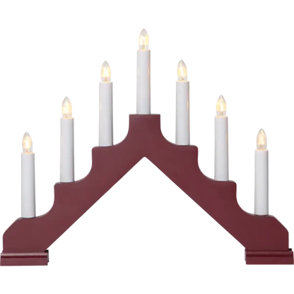 Candlestick Ada 7 Red