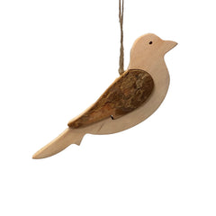 Bark Bird Ornament