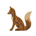 Bark Side View Fox Small