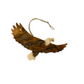 Bark Eagle Flying Ornament