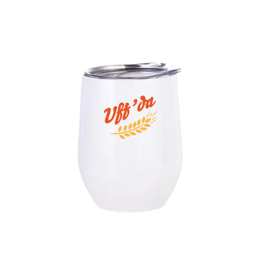 Insulated Wine Tumbler Midwest Uff'da