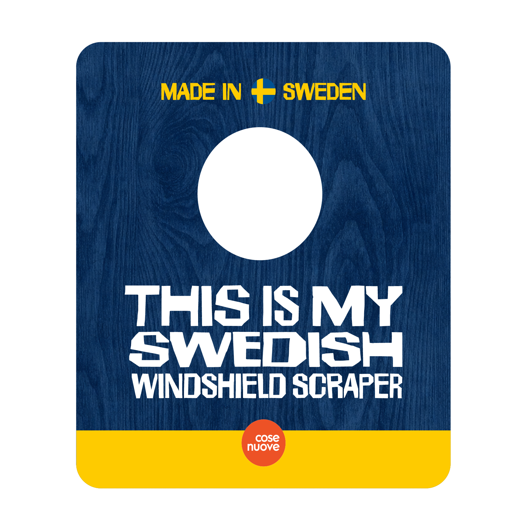 Windshield Scraper - Swedish Wood Laminate