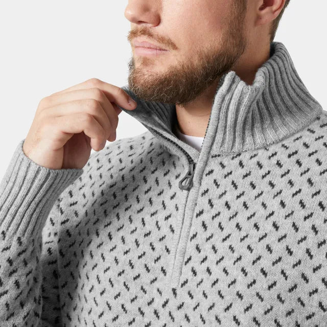 HH Men's Arctic Ocean Icelander Wool Knit Sweater
