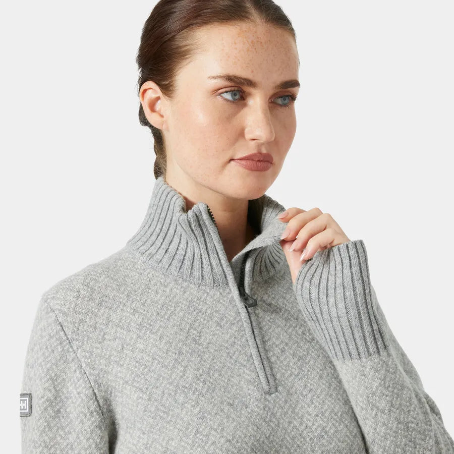 HH Women's Arctic Ocean Island Wool Knit Sweater