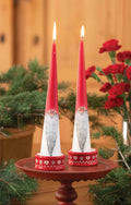 Candle Holder Christmas Ceramic