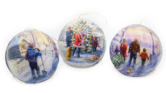 Ball Ornament Family Time Christmas Small Nestler