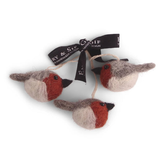 Gry & Sif Bird Rusty Red