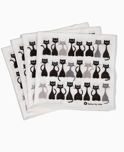Rotor Selma Cat Lunch Napkin