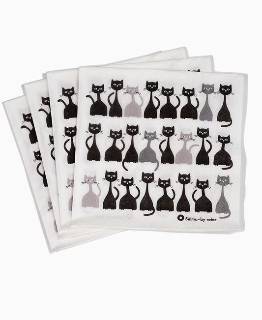 Rotor Selma Cat Lunch Napkin