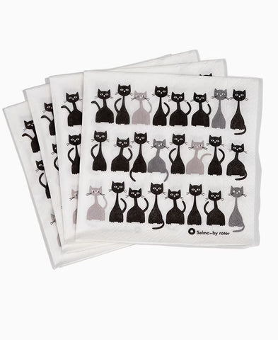 Rotor Selma Cat Lunch Napkin