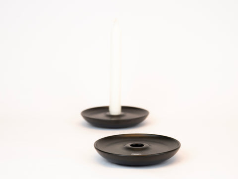 Candle Holder Galax Stoneware Rotor