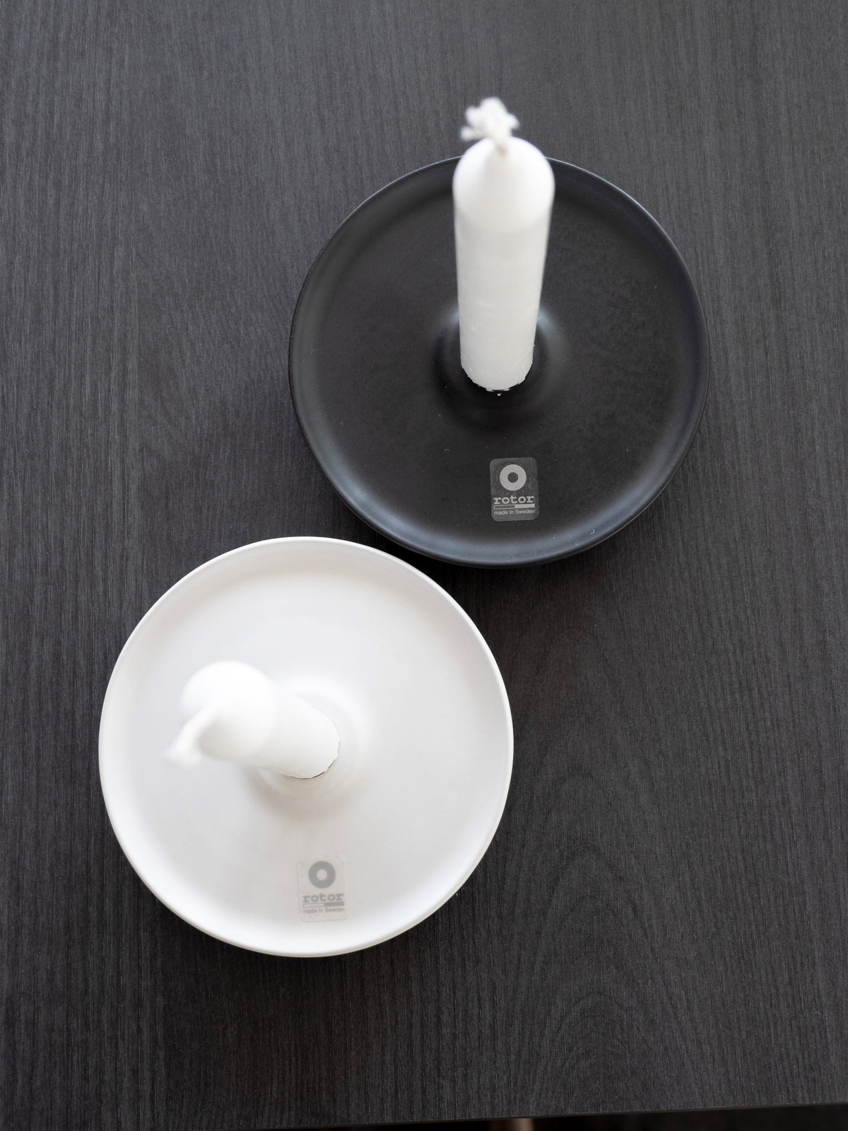 Candle Holder Galax Stoneware Rotor