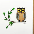 Owl Quilled Card