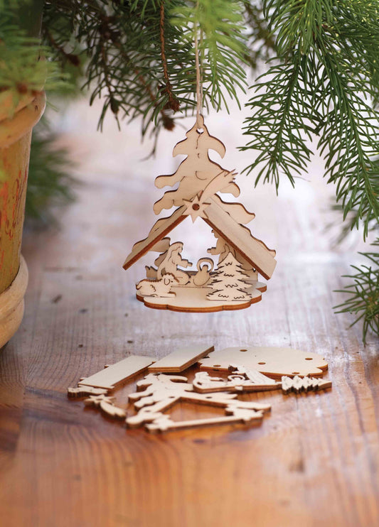 Nativity Mini Wood Lasercut