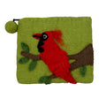 Felt Coin Purse Cardinal
