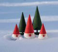 Swedish Tomtar Cone Shaped