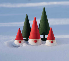 Swedish Tomtar Cone Shaped